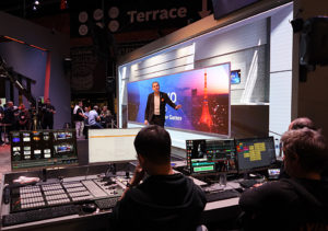 IBC2019, Vizrt, Standdemo, © Nonkonform