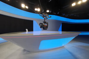 Spidercam, News Studio 12, HRT