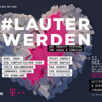Musiker spielen für Crews hinter den Kulissen 