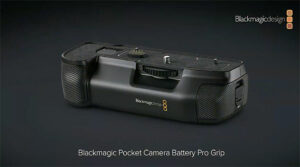 Blackmagic Pocket Cinema Camera 6K Pro Akkugriff.