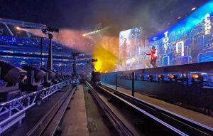 Super Bowl. The Weeknd, Newton Nordic, Railcam