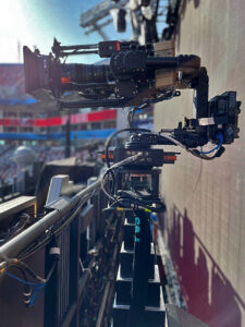 Super Bowl. The Weeknd, Newton Nordic, Railcam