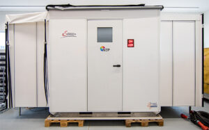 NEP, Broadcast Solution, Servus TV, POD. Luftfrachtcontainer