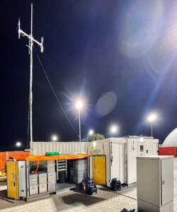 NEP, Broadcast Solution, Servus TV, POD. Luftfrachtcontainer