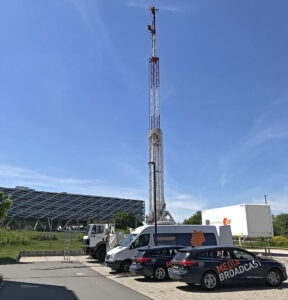 5G-Campusnetzwerk, Herzogenaurach, © Media Broadcast