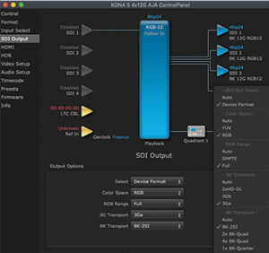 Aja, M1-Software