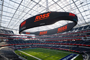 SoFi Stadium, Ross Video, Infinity Display