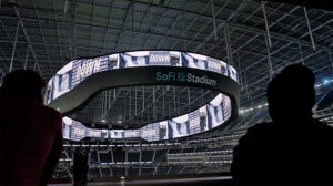 SoFi Stadium, Ross Video, Infinity Display