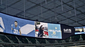 SoFi Stadium, Ross Video, Infinity Display