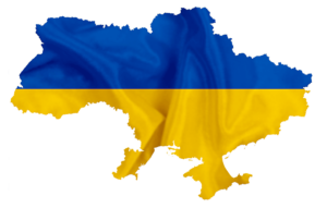 Ukraine, Karte, Flagge, © Pixabay/mdstyle