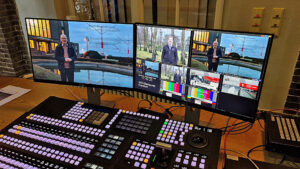 Media Broadcast, temporäres TV-Studio, Nauen