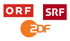 ORF, SRF, ZDF, Logos