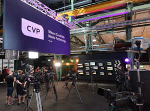 Euro Cine Expo, CVP, Messestand, © Nonkonform