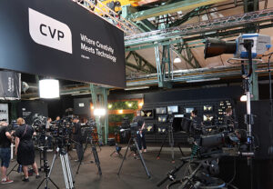 Euro Cine Expo, CVP, Messestand, © Nonkonform