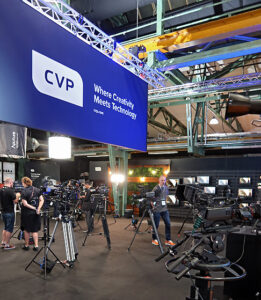 Euro Cine Expo, CVP, Messestand, © Nonkonform