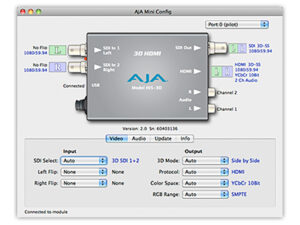 Aja, Mini-Config