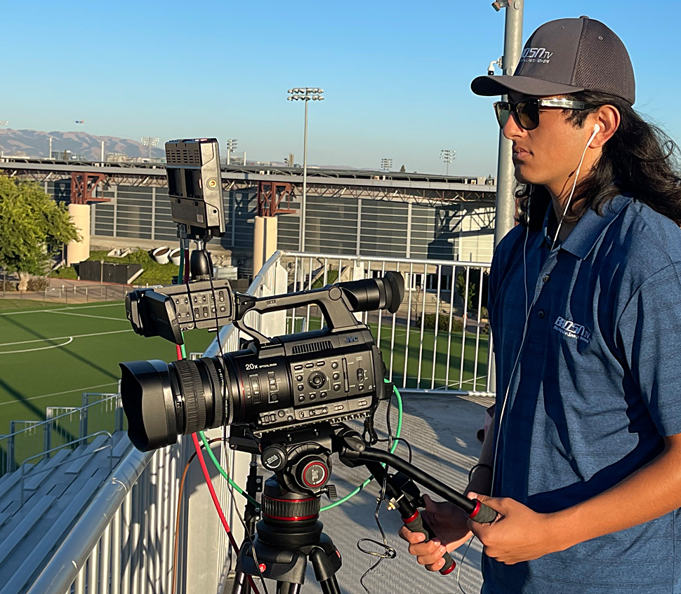 High-School- und College-Sport mit JVC-Streaming-Camcorder