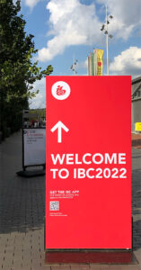 IBC2022, Außen, Banner