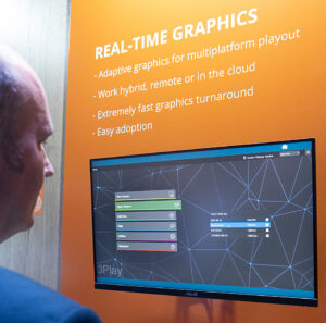 Vizrt, IBC2022, Messestand, © Nonkonform