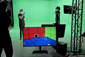 KPED, Virtual Set