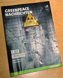 Greenpeace Nachrichten, © Nonkonform