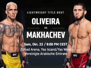 Plakat, UFC 280