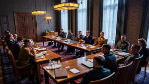 Die Wannseekonferenz, Standfoto, © ZDF/Julia Terjung