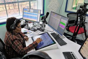 Arbeitsplatz, Kayu FM, © Kayu FM