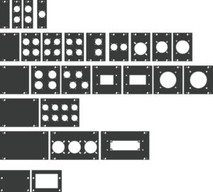 Klotz AIS, Kabelschachtsystem MDS, Blenden