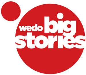 we do big stories, Logo