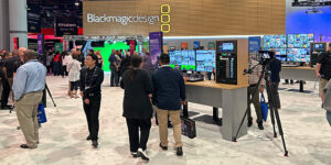 NAB2023, Blackmagic, Stand, © Nonkonform