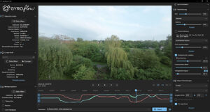 Screenshot, Gyroflow, © Sas Kaykha