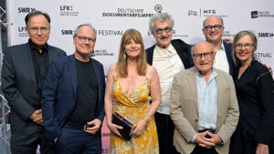 Gruppenfoto, Deutscher Dokumentarfilmpreis 2023, © SWR / Patricia Neligan