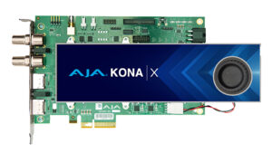 Aja, I/O-Board, Kona X