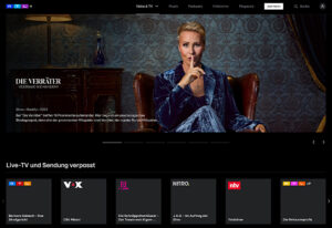 RTL+, Screenshot