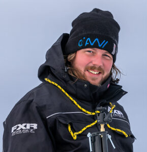 Nils Vogt, Kameramann, Expedition Arktis 2, © Alfred Wegener Institut, Laurent Oziel