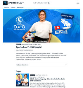 ©Sportschau-Screenshot