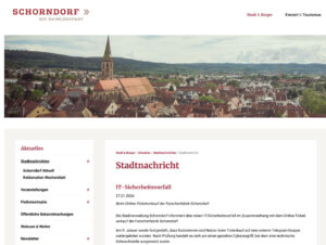 ©Screenshot Schorndorf